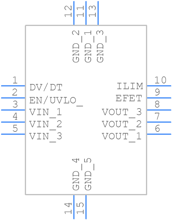 TCKE812NL - Toshiba - PCB symbol