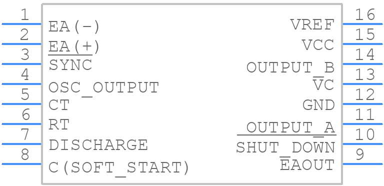 KA3525AN - onsemi - PCB symbol