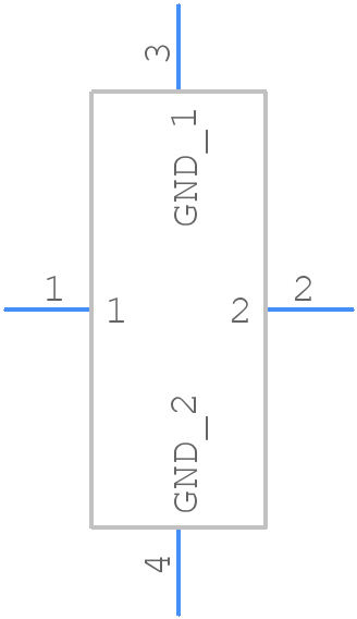 20449-001E - I-Pex - PCB symbol