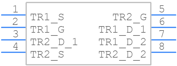 UT6MA2 - ROHM Semiconductor - PCB symbol