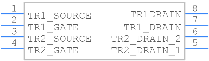 SH8KA2 - ROHM Semiconductor - PCB symbol
