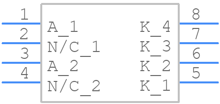 RB061US-30 - ROHM Semiconductor - PCB symbol
