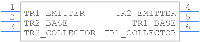 US6X8 - ROHM Semiconductor - PCB symbol