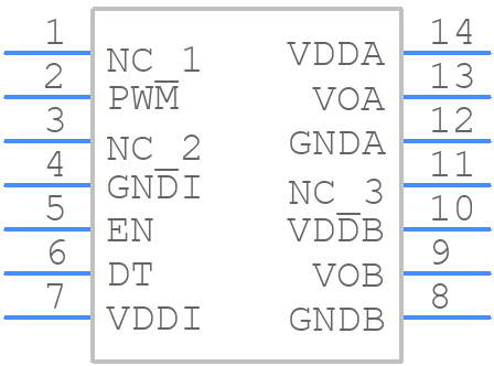 SI8274AB4D-IM1 - Skyworks - PCB symbol