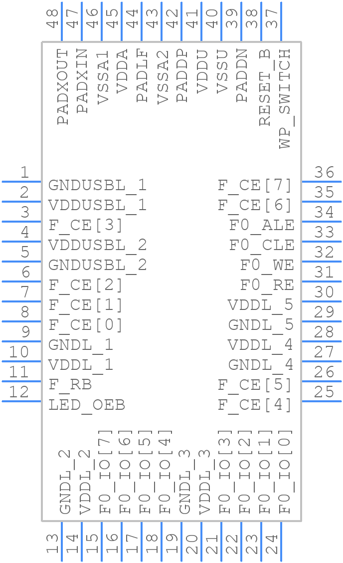 OTI-002168 - OTi - PCB symbol