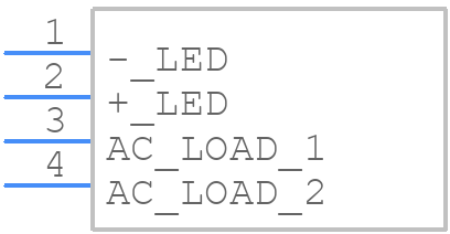 CPC1966YX8 - LITTELFUSE - PCB symbol