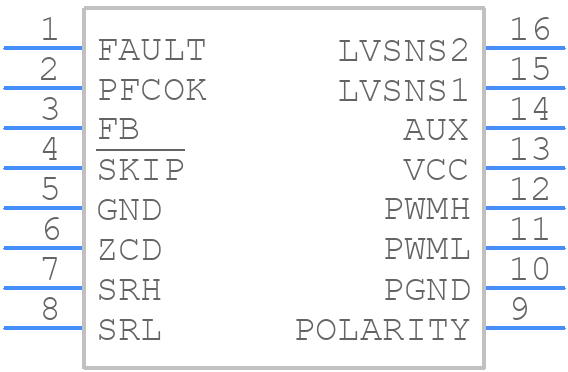 NCP1680AAD1R2G - onsemi - PCB symbol
