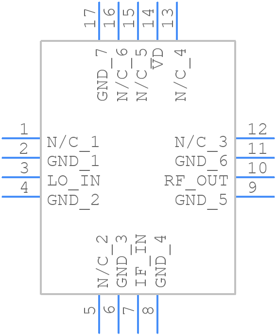 TGC4407-SM - Qorvo - PCB symbol