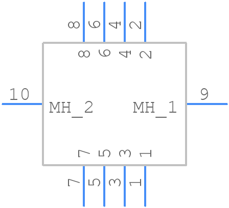 CRJ044-5-TH - Same Sky - PCB symbol