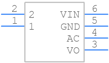 VM1725 - Voltage Multipliers Inc - PCB symbol