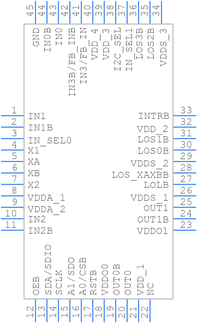 SI5342B-D-GM - Skyworks - PCB symbol