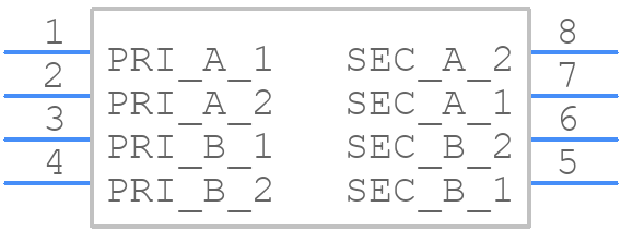 PA6381-ALB - COILCRAFT - PCB symbol