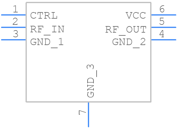 RFFM4527TR7 - Qorvo - PCB symbol
