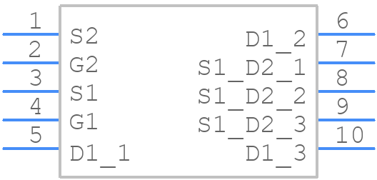 PSMN4R2-40VSHX - Nexperia - PCB symbol