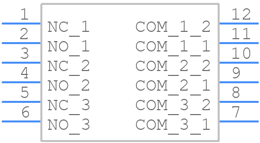 78J03T - Grayhill - PCB symbol