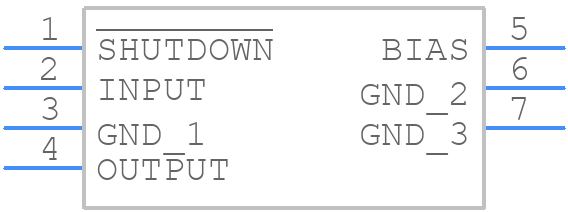 LP3883ESX-1.2/NOPB - Texas Instruments - PCB symbol
