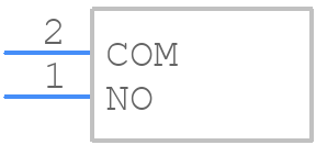 DA-01RP - XKB Connectivity - PCB symbol