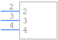 DC-0440-2.5A-1.65 - XKB Connectivity - PCB symbol