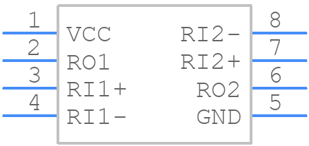 DS90C402M/NOPB - Texas Instruments - PCB symbol