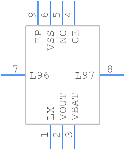 XCL100C471ER-G - Torex - PCB symbol