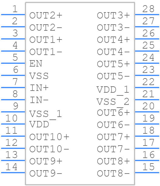 DS90LV110ATMT - Texas Instruments - PCB symbol