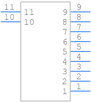 43650-0959 - Molex - PCB symbol