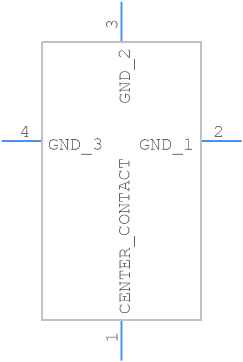 C.FL-R-SMT-1 - Hirose - PCB symbol