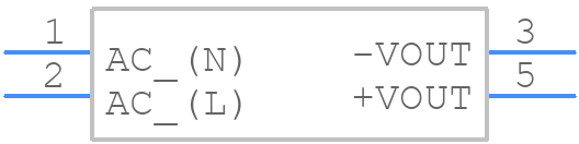 KMS30A-5 - TDK Lambda - PCB symbol