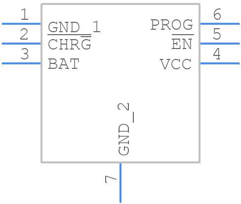 LTC4065LEDC#TRMPBF - Analog Devices - PCB symbol