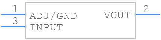 LM1117DT-1.8/NOPB - Texas Instruments - PCB symbol
