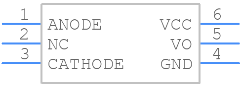 FOD8163V - onsemi - PCB symbol
