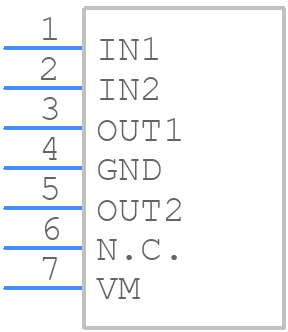 TB6643KQ - Toshiba - PCB symbol