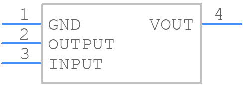 LM1117IMP-3.3/NOPB - Texas Instruments - PCB symbol