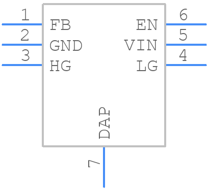 LM1771SSD - Texas Instruments - PCB symbol