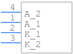 BZX884B5V6L-G3-08 - Vishay - PCB symbol