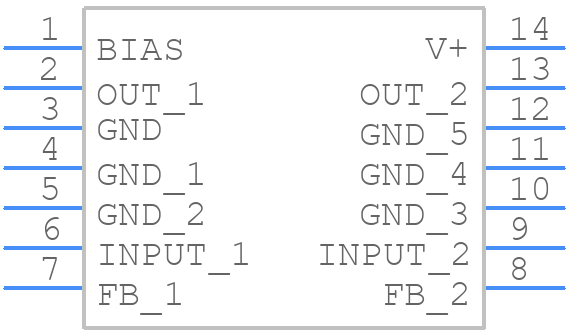 LM1877M-9 - Texas Instruments - PCB symbol