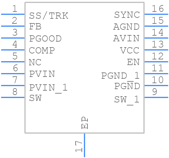 LM20134MH/NOPB - Texas Instruments - PCB symbol