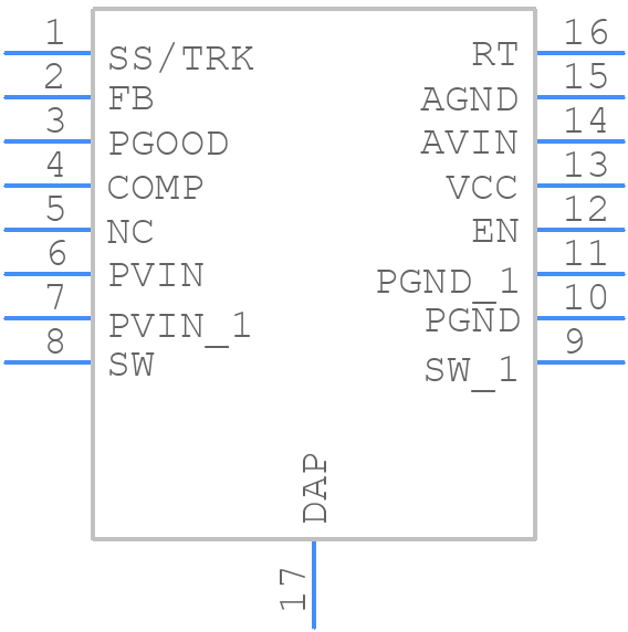 LM20144MH/NOPB - Texas Instruments - PCB symbol