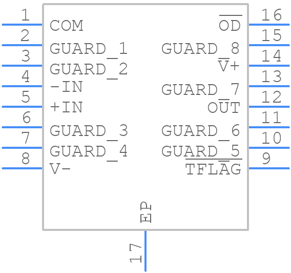 LTC6090CFE-5#PBF - Analog Devices - PCB symbol