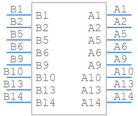 10035388-126LF - Amphenol - PCB symbol