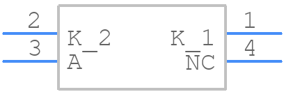 VEMD5510FX01 - Vishay - PCB symbol