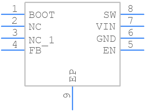LM22674MRE-ADJ - Texas Instruments - PCB symbol