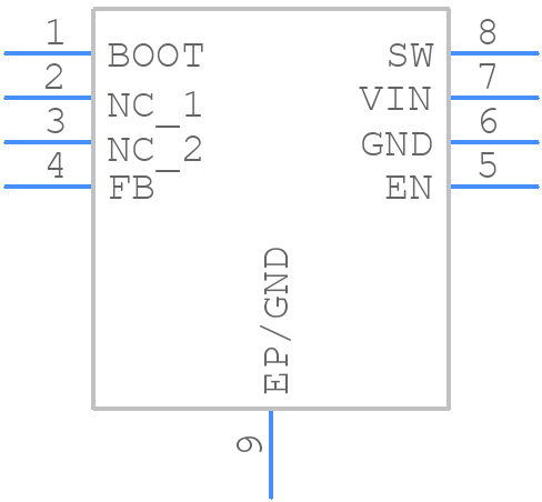 LM22674MRE-ADJ/NOPB - Texas Instruments - PCB symbol