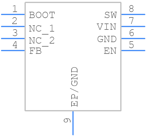 LM22676MRE-ADJ/NOPB - Texas Instruments - PCB symbol