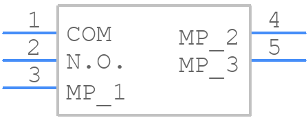 TCD-C2KQR - Diptronics - PCB symbol