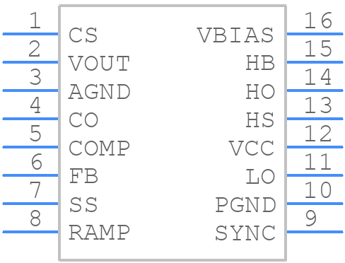 LM25115MT - Texas Instruments - PCB symbol