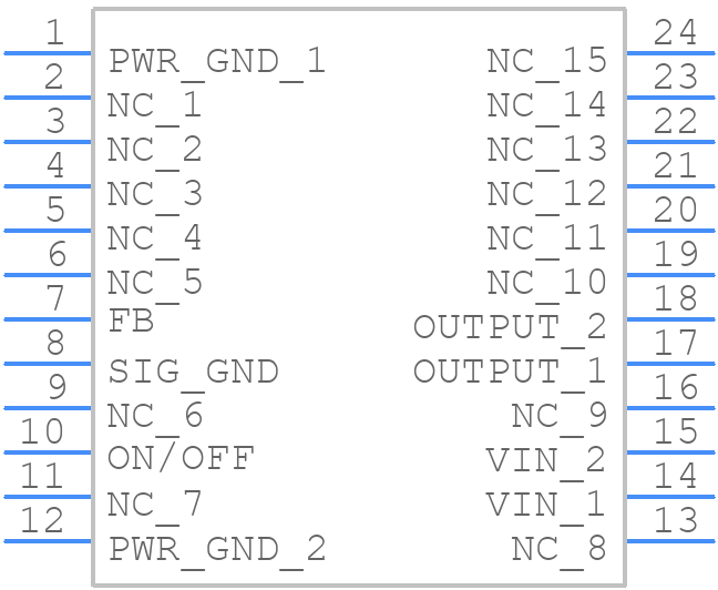 LM2575M-5.0/NOPB - Texas Instruments - PCB symbol