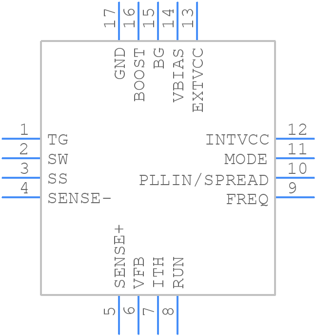 LTC7804HUD#PBF - Analog Devices - PCB symbol