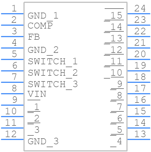 LM2577M-ADJ - Texas Instruments - PCB symbol