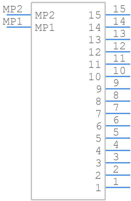 203556-1507 - Molex - PCB symbol